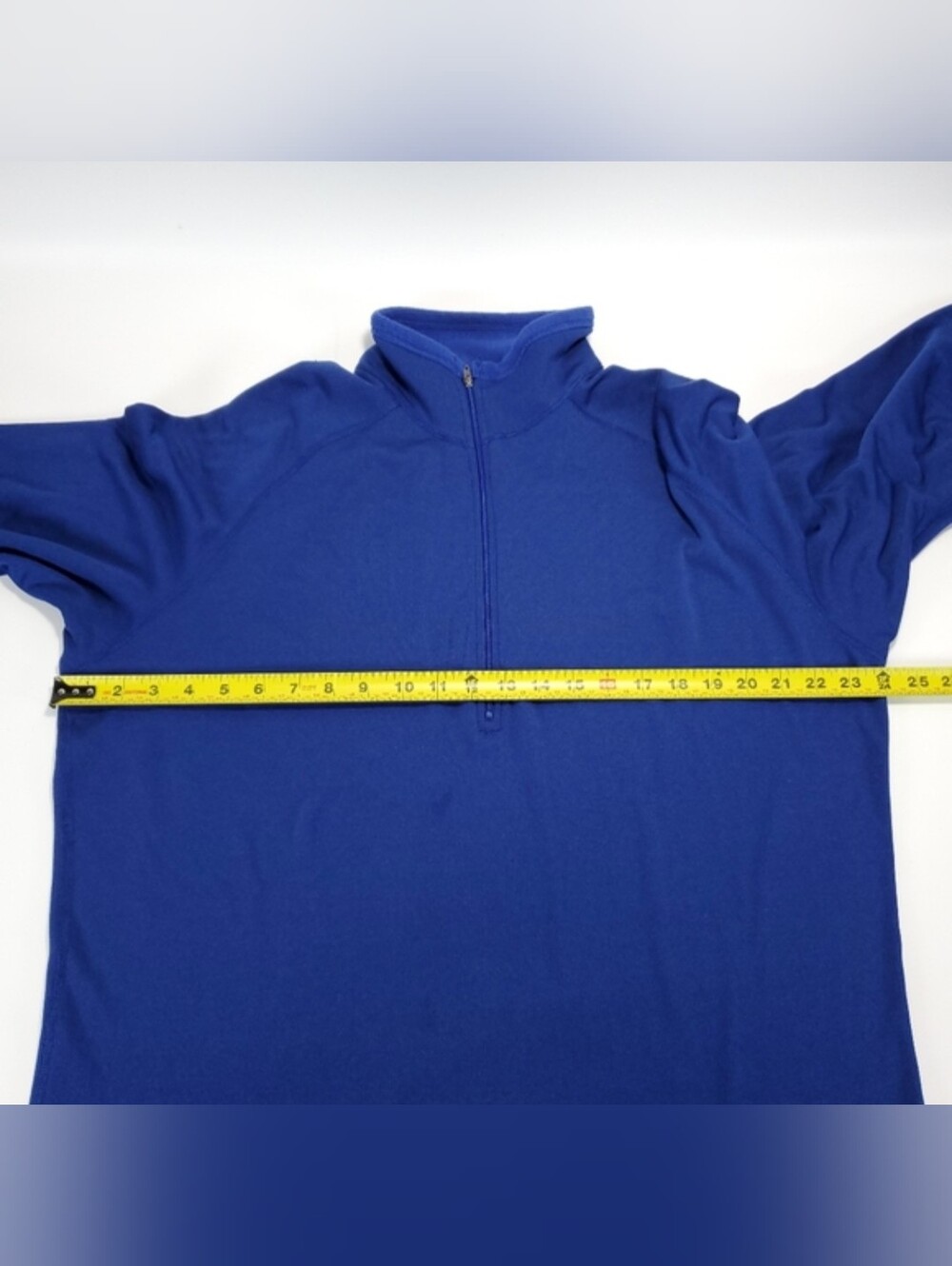 Vintage Patagonia Regulator R1 Thermal Navy Half Zip Lightweight Fleece USA Made - Picture 8 of 10